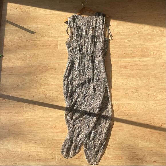 |Veronica Beard| Teagan Silk Dress Snakeskin Print Size 20* NWT Plus Size - Picture 3 of 9